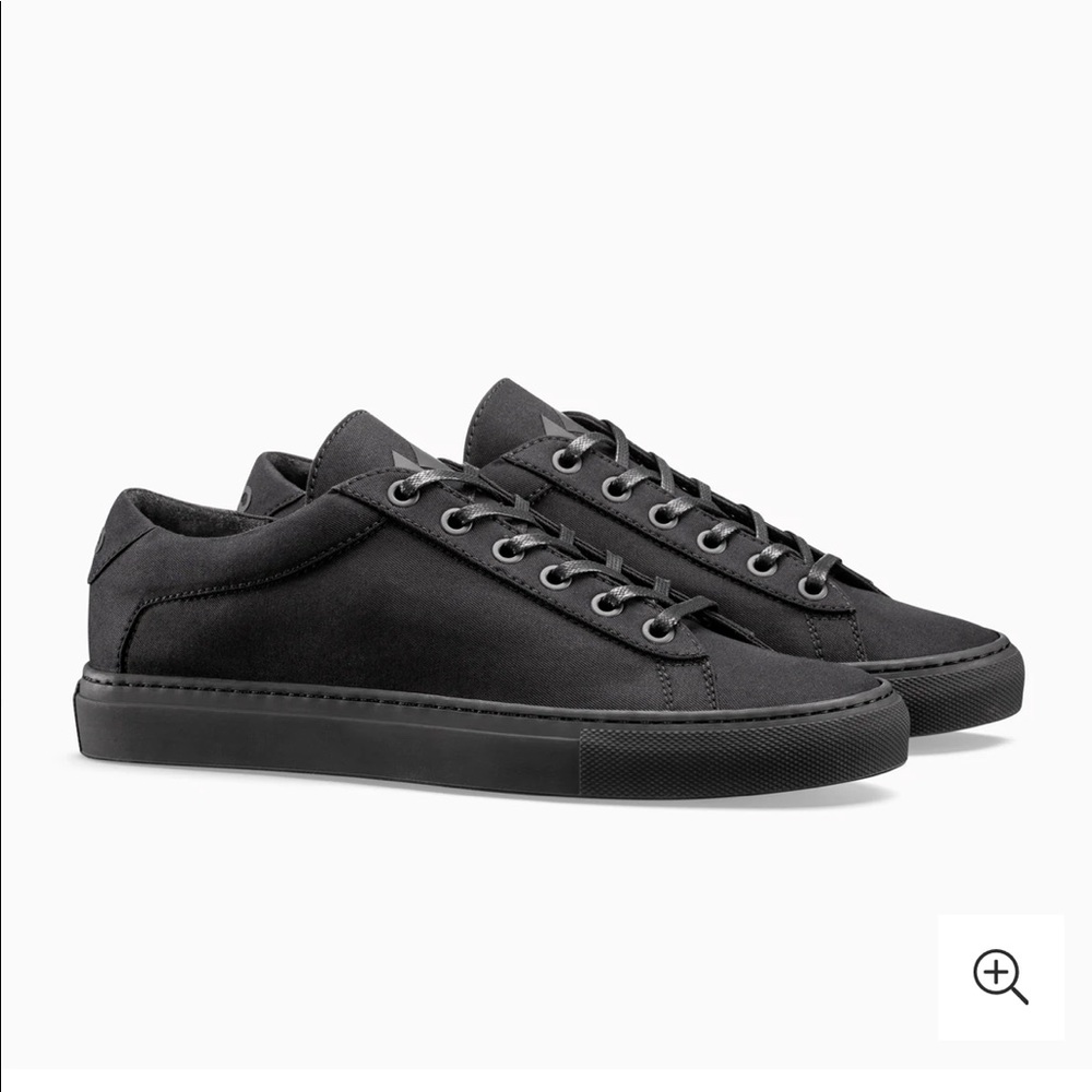 Black Capri Canvas Koio size 8